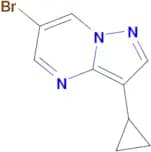 6-Bromo-3-cyclopropylpyrazolo[1,5-a]pyrimidine