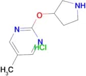 5-Methyl-2-(pyrrolidin-3-yloxy)pyrimidine hydrochloride