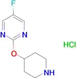 5-Fluoro-2-(piperidin-4-yloxy)pyrimidinehydrochloride