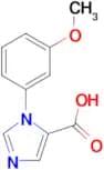 1-(3-Methoxyphenyl)-1H-imidazole-5-carboxylic acid