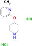 2-Methyl-6-(piperidin-4-yloxy)pyridine dihydrochloride