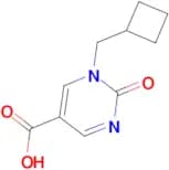 1-(Cyclobutylmethyl)-2-oxo-1,2-dihydropyrimidine-5-carboxylic acid