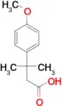 3-(4-Methoxyphenyl)-3-methylbutanoic acid