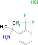 2-[2-(Trifluoromethyl)phenyl]propan-2-amine hydrochloride