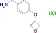 [4-(Oxetan-3-yloxy)phenyl]methanamine hydrochloride