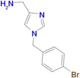 [1-(4-Bromobenzyl)-1H-imidazol-4-yl]methanamine