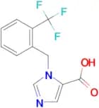 1-[2-(Trifluoromethyl)benzyl]-1H-imidazole-5-carboxylic acid