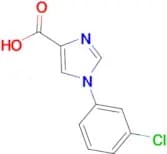 1-(3-Chlorophenyl)-1H-imidazole-4-carboxylic acid