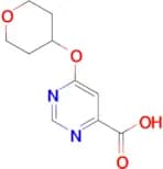6-(Tetrahydro-2H-pyran-4-yloxy)pyrimidine-4-carboxylic acid