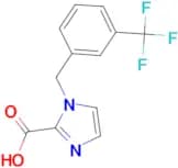 1-{[3-(Trifluoromethyl)phenyl]methyl}-1H-imidazole-2-carboxylic acid