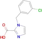 1-(3-Chlorobenzyl)-1H-imidazole-2-carboxylic acid
