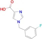 1-(3-Fluorobenzyl)-1H-imidazole-4-carboxylic acid