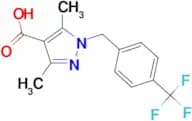 1-[4-(Trifluoromethyl)benzyl]-3,5-dimethyl-1H-pyrazole-4-carboxylic acid