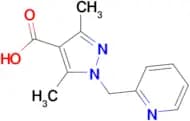 3,5-Dimethyl-1-(pyridin-2-ylmethyl)-1H-pyrazole-4-carboxylic acid