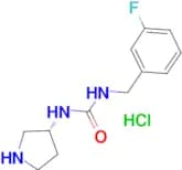 (R)-1-(3-Fluorobenzyl)-3-(pyrrolidin-3-yl)urea hydrochloride