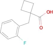 1-(2-Fluorobenzyl)cyclobutanecarboxylic acid