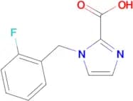 1-(2-Fluorobenzyl)-1H-imidazole-2-carboxylic acid