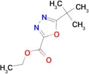 Ethyl 5-tert-butyl-1,3,4-oxadiazole-2-carboxylate
