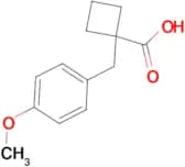 1-(4-Methoxybenzyl)cyclobutanecarboxylic acid