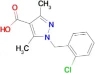 1-(2-Chlorobenzyl)-3,5-dimethyl-1H-pyrazole-4-carboxylic acid
