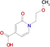 1-(2-Methoxyethyl)-2-oxo-1,2-dihydropyridine-4-carboxylic acid