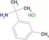 2-(3-Methylphenyl)propan-2-amine hydrochloride