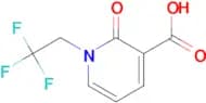 2-Oxo-1-(2,2,2-trifluoroethyl)-1,2-dihydropyridine-3-carboxylic acid