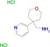 [4-(Pyridin-3-yl)oxan-4-yl]methanamine dihydrochloride