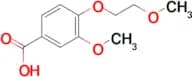3-Methoxy-4-(2-methoxyethoxy)benzoic acid