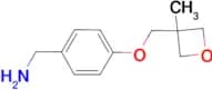 4-[(3-Methyloxetan-3-yl)methoxy]phenyl-methanamine