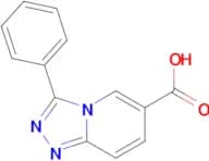 3-Phenyl-[1,2,4]triazolo[4,3-a]pyridine-6-carboxylic acid