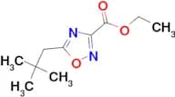 Ethyl 5-(2,2-dimethylpropyl)-1,2,4-oxadiazole-3-carboxylate