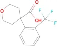 4-[2-(Trifluoromethyl)phenyl]oxane-4-carboxylic acid