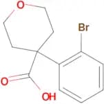 4-(2-Bromophenyl)oxane-4-carboxylic acid