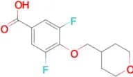 3,5-Difluoro-4-(oxan-4-ylmethoxy)benzoic acid
