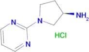 (3R)-1-(Pyrimidin-2-yl)pyrrolidin-3-amine hydrochloride