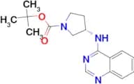 tert-Butyl (3S)-3-(quinazolin-4-ylamino)pyrrolidine-1-carboxylate