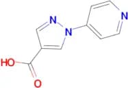 1-(Pyridin-4-yl)-1H-pyrazole-4-carboxylic acid