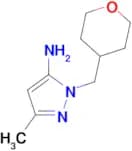 3-Methyl-1-(oxan-4-ylmethyl)-1H-pyrazol-5-amine