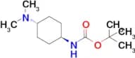 tert-Butyl (1R*,4R*)-4-(dimethylamino)cyclohexylcarbamate