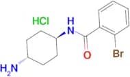 [(1R*,4R*)-4-Aminocyclohexyl]-2-bromobenzamide hydrochloride