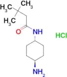 N-[(1R*,4R*)-4-Aminocyclohexyl]-3,3-dimethylbutanamide hydrochloride