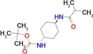 Tert-Butyl (1R*,4R*)-4-isobutyramidocyclohexylcarbamate