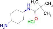 N-[(1R*,4R*)-4-Aminocyclohexyl]pivalamide hydrochloride