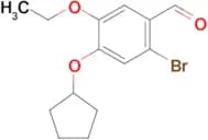 2-Bromo-4-(cyclopentyloxy)-5-ethoxybenzaldehyde
