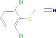 2-(2,6-Dichlorophenyl)sulfanylacetonitrile