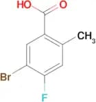 5-Bromo-4-fluoro-2-methylbenzoic acid