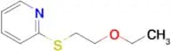 2-[(2-Ethoxyethyl)thio]-pyridine
