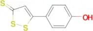 5-(4-Hydroxyphenyl)-3H-1,2-dithiole-3-thione