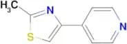 2-Methyl-4-(4-pyridyl)thiazole